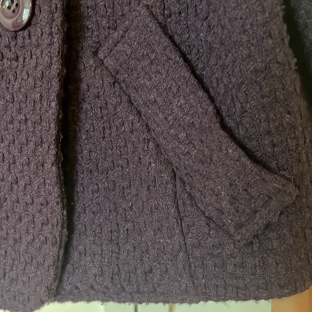 Zara TRF Purple Tweed Jacket - Picture 11 of 12